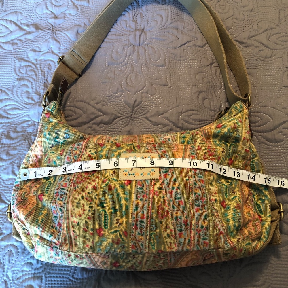 Fossil corduroy hobo/crossbody bag - Picture 6 of 8